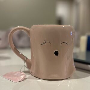 Pink ghost mug